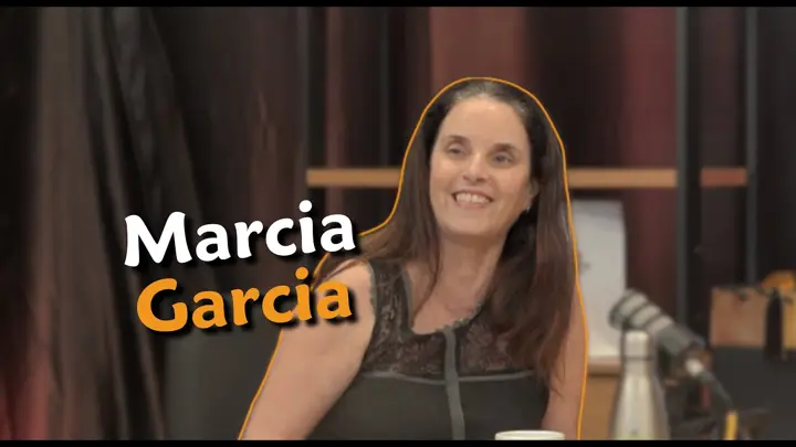 Marcia Garcia no Podcast VP RJ